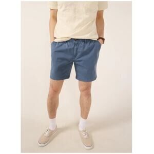 Chubbies Men's Mid Blue The Cobblestones 7" Originals Stretch Shorts Size XL